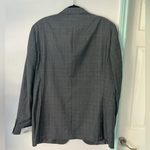 Hart Schaffner Marx Plaid Pattern Blazer 44